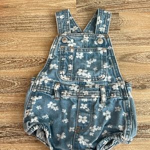 Old Navy Blue Floral Kids One Piece